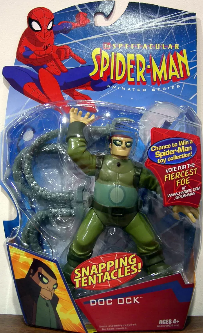 Spider-Man with Spider Armor from the Spectacular Spider-Man Animated –  Action Figures and Collectible Toys