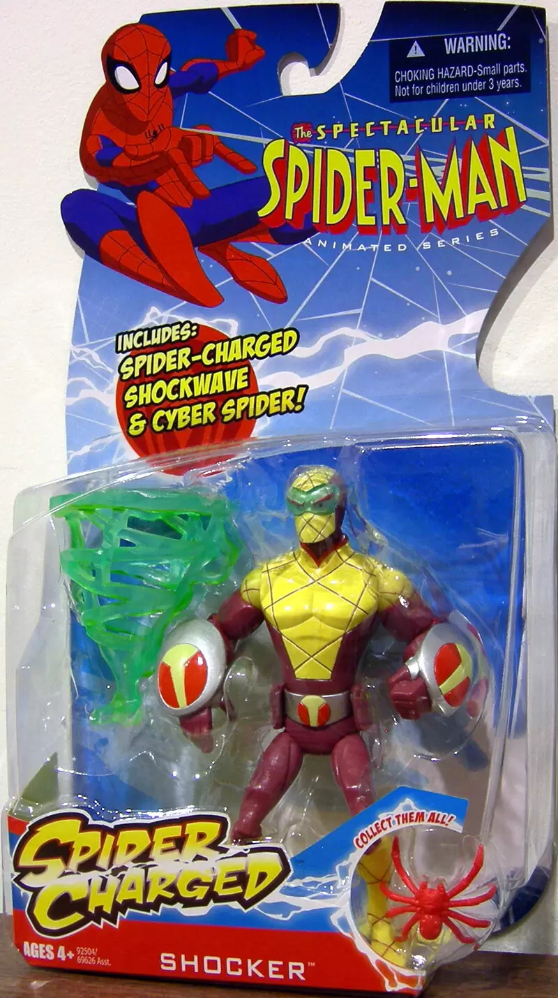 The Spectacular Spider-Man Action Figures - Shocker Spider Charged