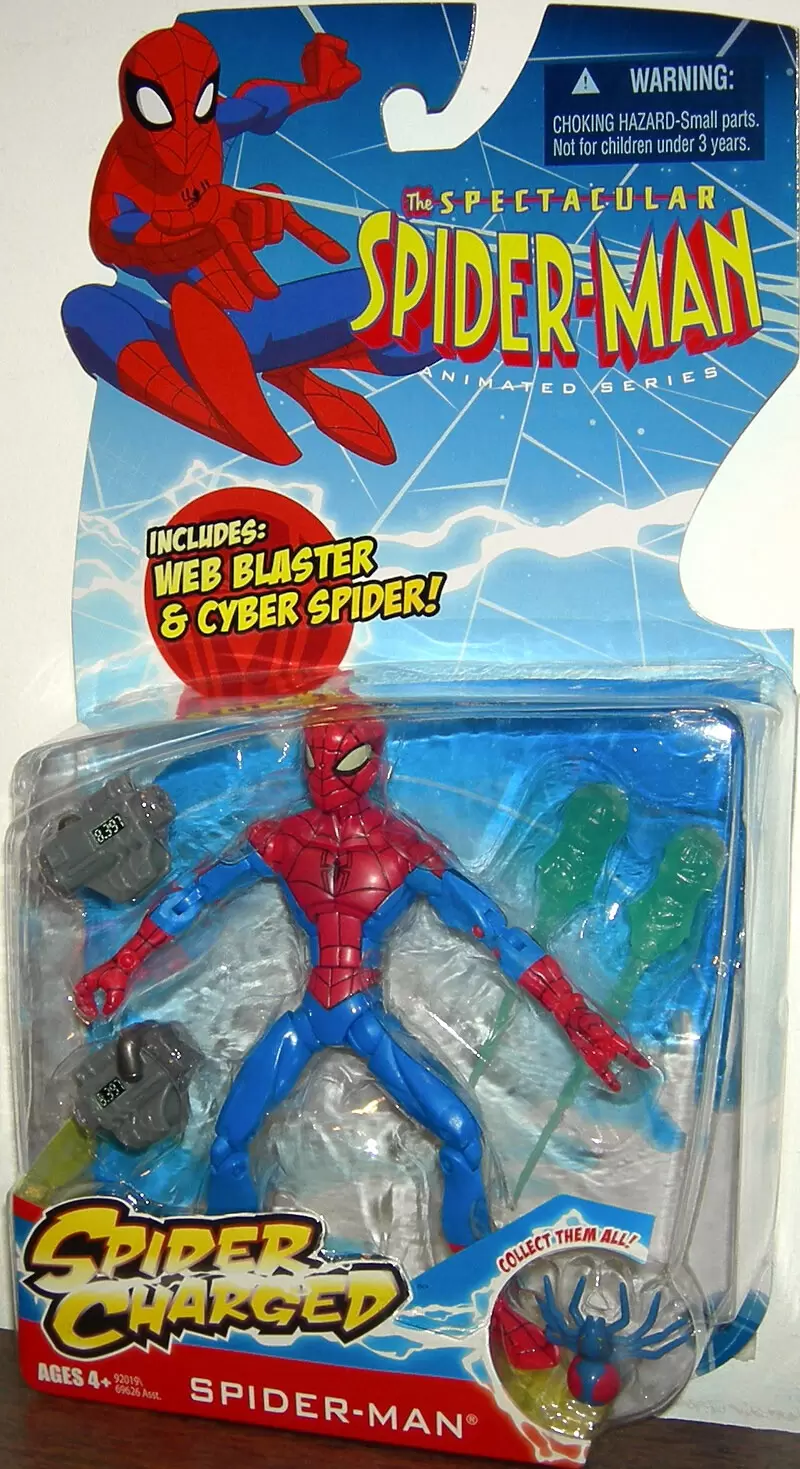 The Spectacular Spider-Man Action Figures - Spider-Man Spider Charged Web Blaster