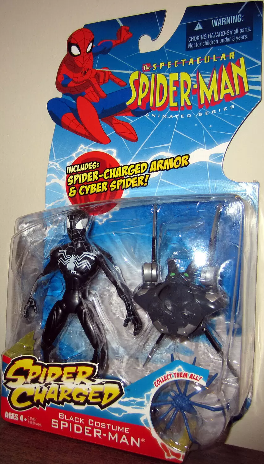 The Spectacular Spider-Man - Black Costume Spider-Man Spider Charged