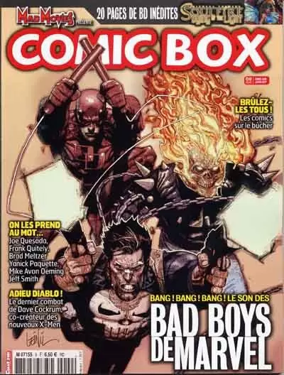 Comic Box - Bang ! bang ! bang ! : Le son des bad boys de Marvel