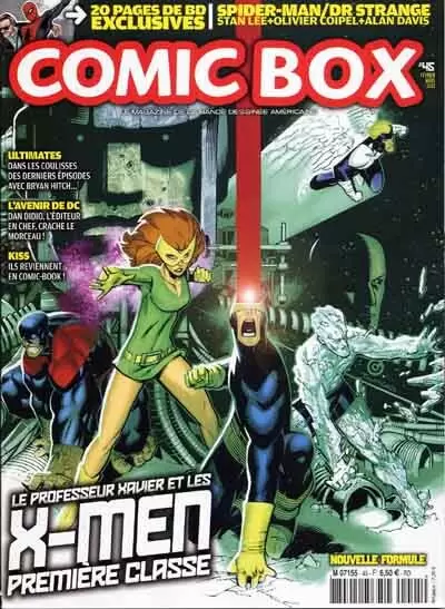 Comic Box - Le professeur Xavier et les X-Men : Première classe