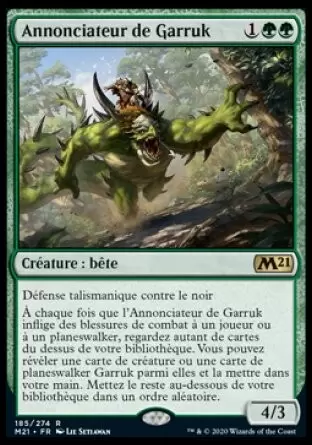 Core Set 2021 - Annonciateur de Garruk