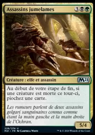 Core Set 2021 - Assassins jumelames