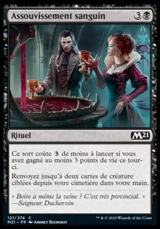 Core Set 2021 - Assouvissement sanguin