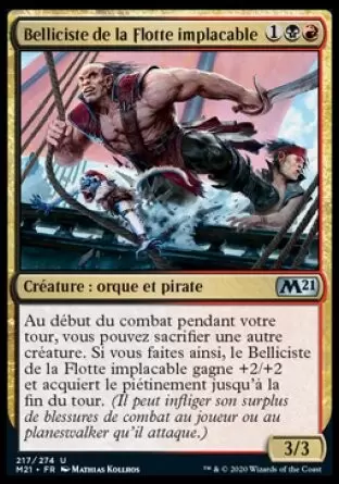 Core Set 2021 - Belliciste de la Flotte implacable