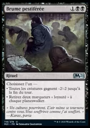 Core Set 2021 - Brume pestiférée