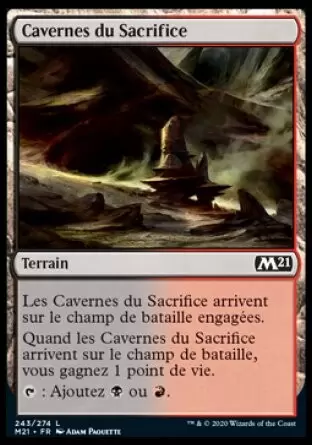 Core Set 2021 - Cavernes du Sacrifice