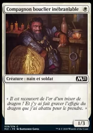 Core Set 2021 - Compagnon bouclier inébranlable