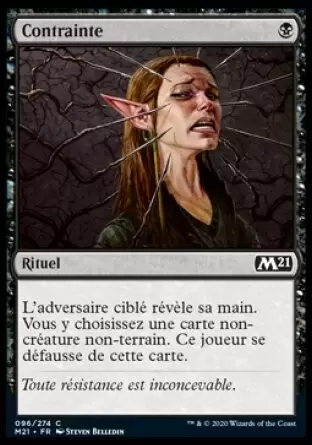 Core Set 2021 - Contrainte