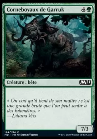 Core Set 2021 - Corneboyaux de Garruk