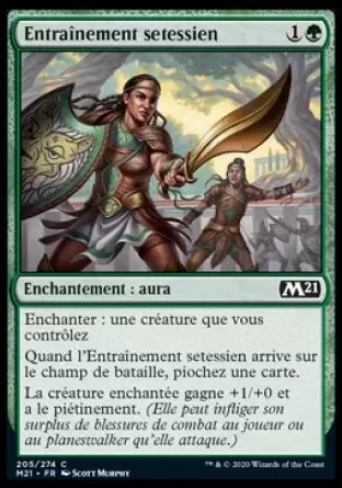 Core Set 2021 - Entraînement setessien