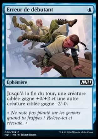Core Set 2021 - Erreur de débutant