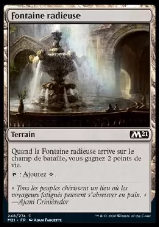 Core Set 2021 - Fontaine radieuse