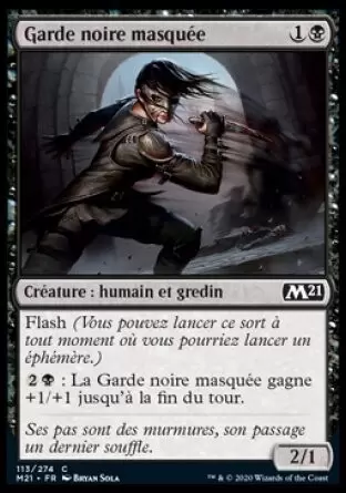 Core Set 2021 - Garde noire masquée