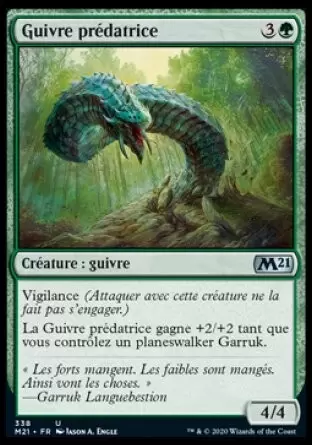 Core Set 2021 - Guivre prédatrice