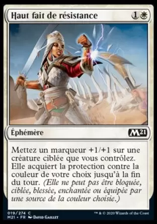 Core Set 2021 - Haut fait de résistance
