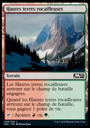 Core Set 2021 - Hautes terres rocailleuses