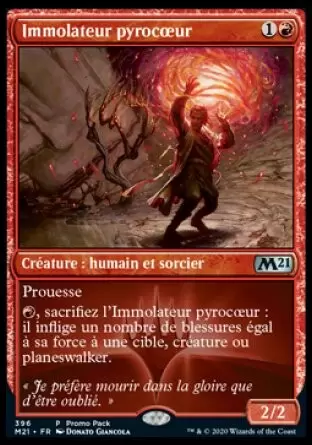 Core Set 2021 - Immolateur pyrocoeur