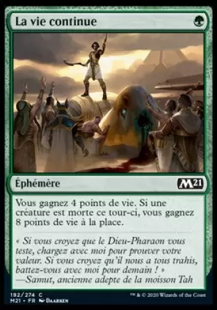 Core Set 2021 - La vie continue