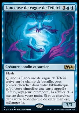 Core Set 2021 - Lanceuse de vague de Téfeiri