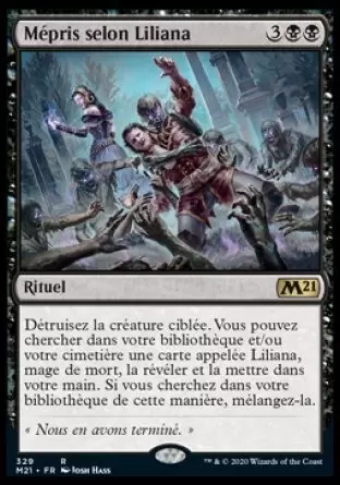Core Set 2021 - Mépris selon Liliana