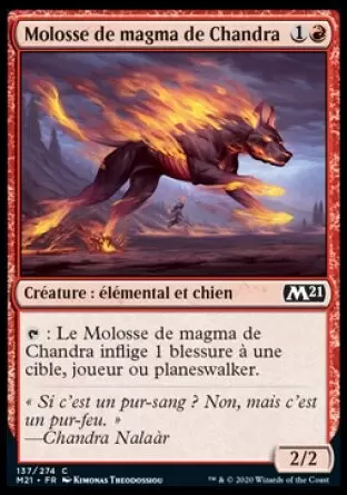 Core Set 2021 - Molosse de magma de Chandra