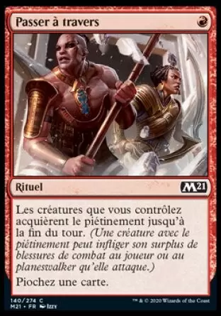 Core Set 2021 - Passer à travers