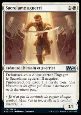 Core Set 2021 - Sacrelame aguerri