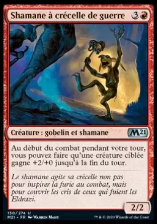 Core Set 2021 - Shamane à crécelle de guerre