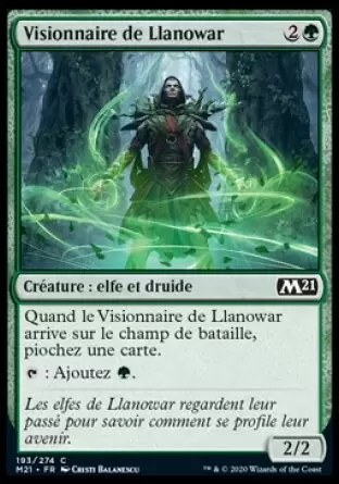 Core Set 2021 - Visionnaire de Llanowar