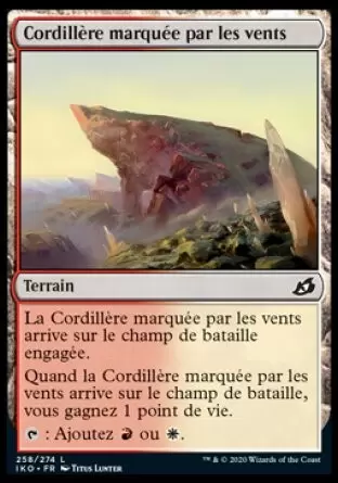 Ikoria : La Terre des Béhémoths - Cordillère marquée par les vents