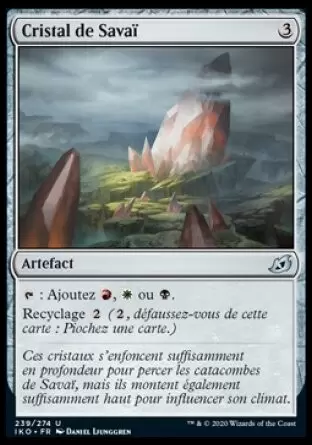 Ikoria : La Terre des Béhémoths - Cristal de Savaï