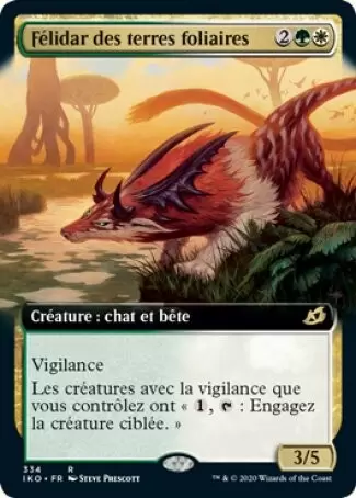 Ikoria : La Terre des Béhémoths - Félidar des terres foliaires