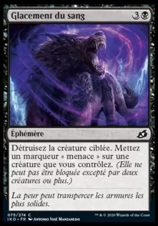 Ikoria : La Terre des Béhémoths - Glacement du sang