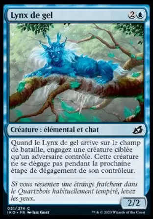 Ikoria : La Terre des Béhémoths - Lynx de gel