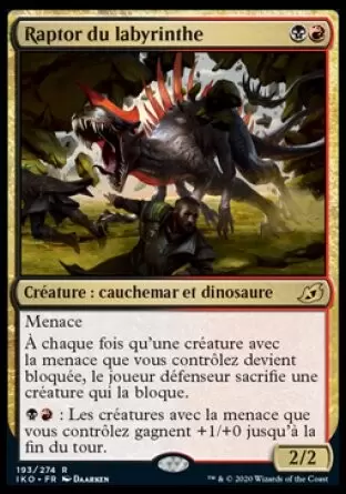 Ikoria : La Terre des Béhémoths - Raptor du labyrinthe