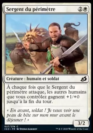 Ikoria : La Terre des Béhémoths - Sergent du périmètre
