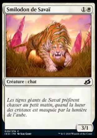 Ikoria : La Terre des Béhémoths - Smilodon de Savaï