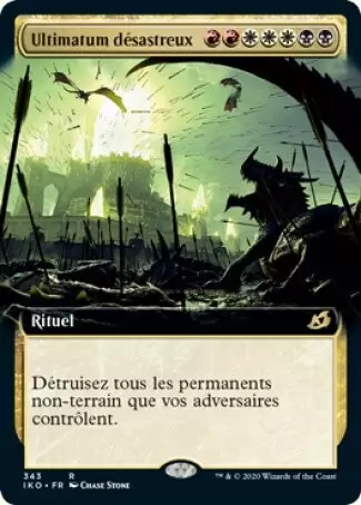 Ikoria : La Terre des Béhémoths - Ultimatum désastreux