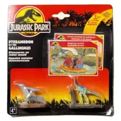Pteranodon & Gallimimus