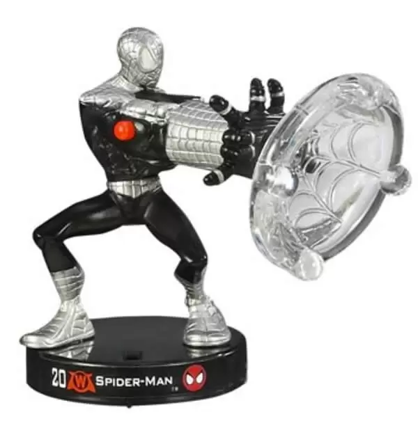 Marvel Attacktix Battle Figures - Black Costume Spider-Man