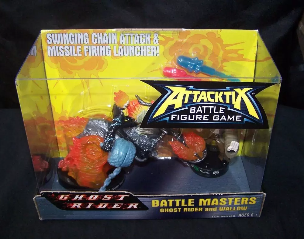 Marvel Attacktix Battle Figures - Battle Masters Ghost Rider and Wallow
