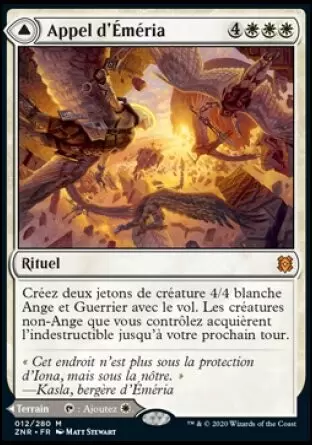 Renaissance de Zendikar - Appel d\'Éméria