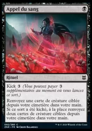 Renaissance de Zendikar - Appel du sang