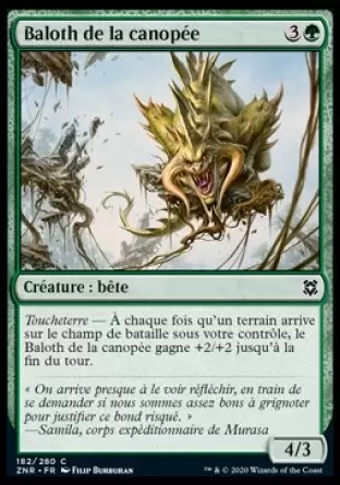 Renaissance de Zendikar - Baloth de la canopée