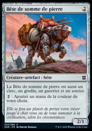 Renaissance de Zendikar - Bête de somme de pierre