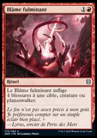Renaissance de Zendikar - Blâme fulminant