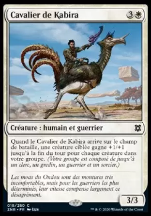 Renaissance de Zendikar - Cavalier de Kabira