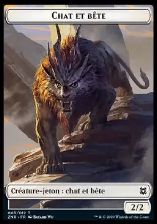 Renaissance de Zendikar - Chat et Bête